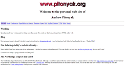 Desktop Screenshot of pitonyak.org